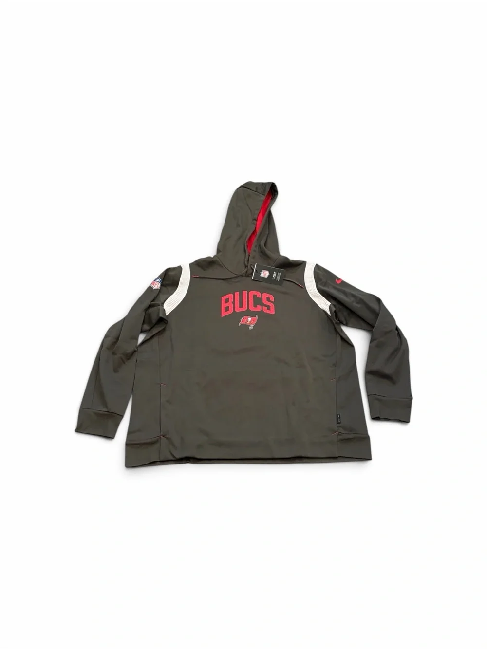 Tampa Bay Buccaneers Nike Women’s Sideline Pullover Hoodie Sweatshirt XXL 2XL